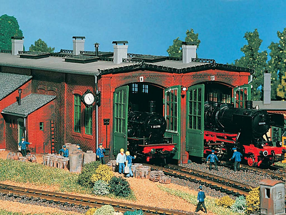 Vollmer 45752 2 Road Engine House